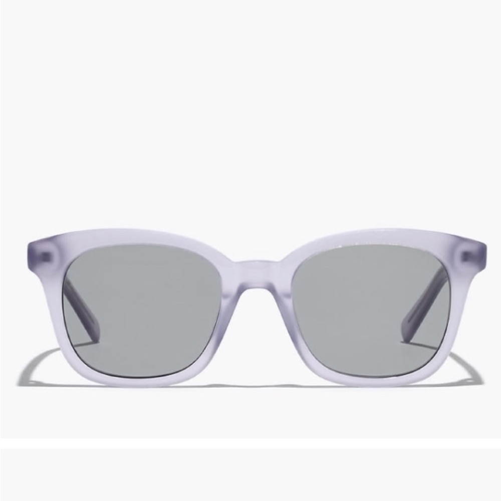 Madewell Venice Flat Frame Sunglasses in Lilac NWT